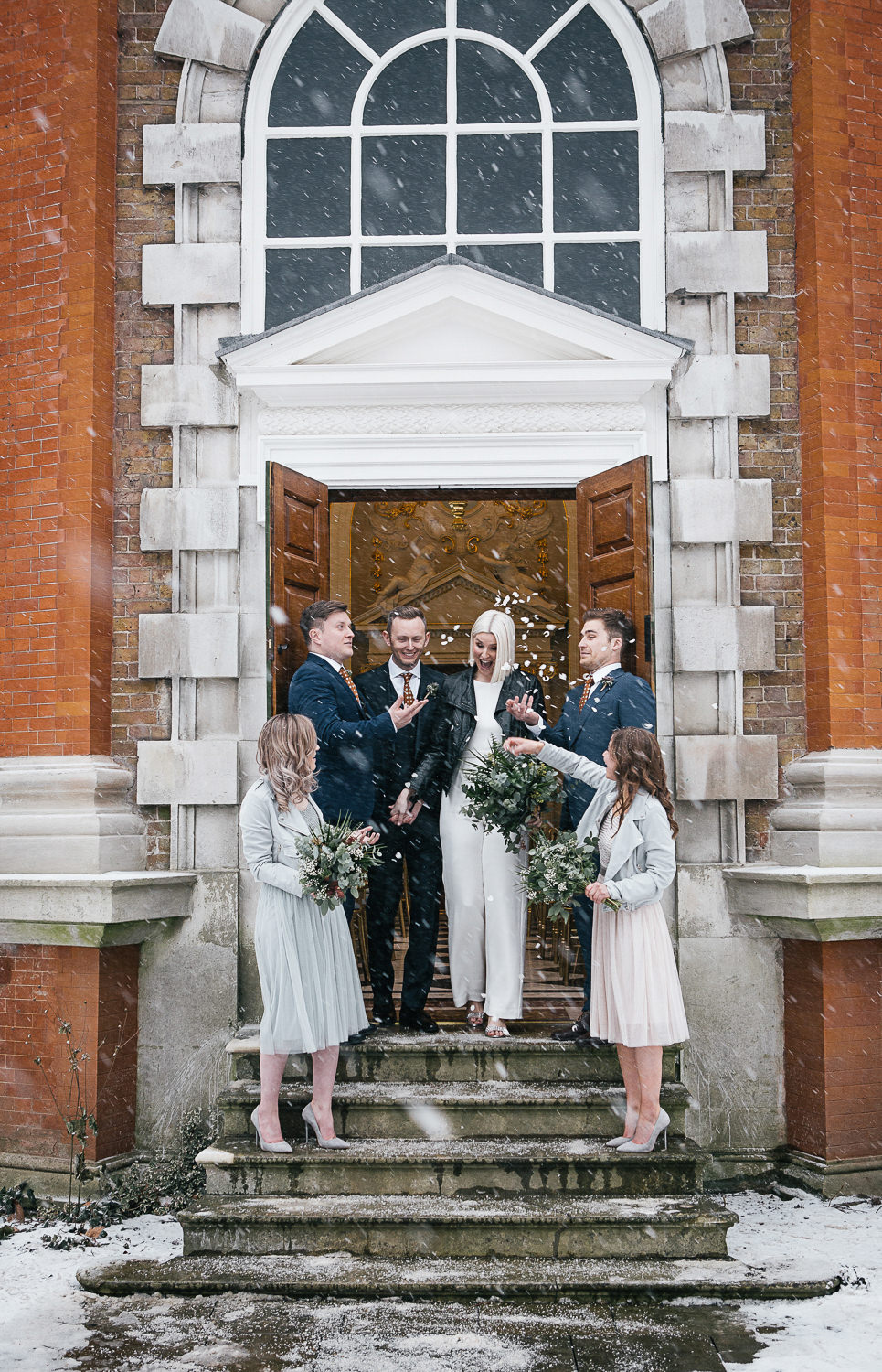 Confetti Throw Orleans House Gallery Wedding My Beautiful Bride Photography