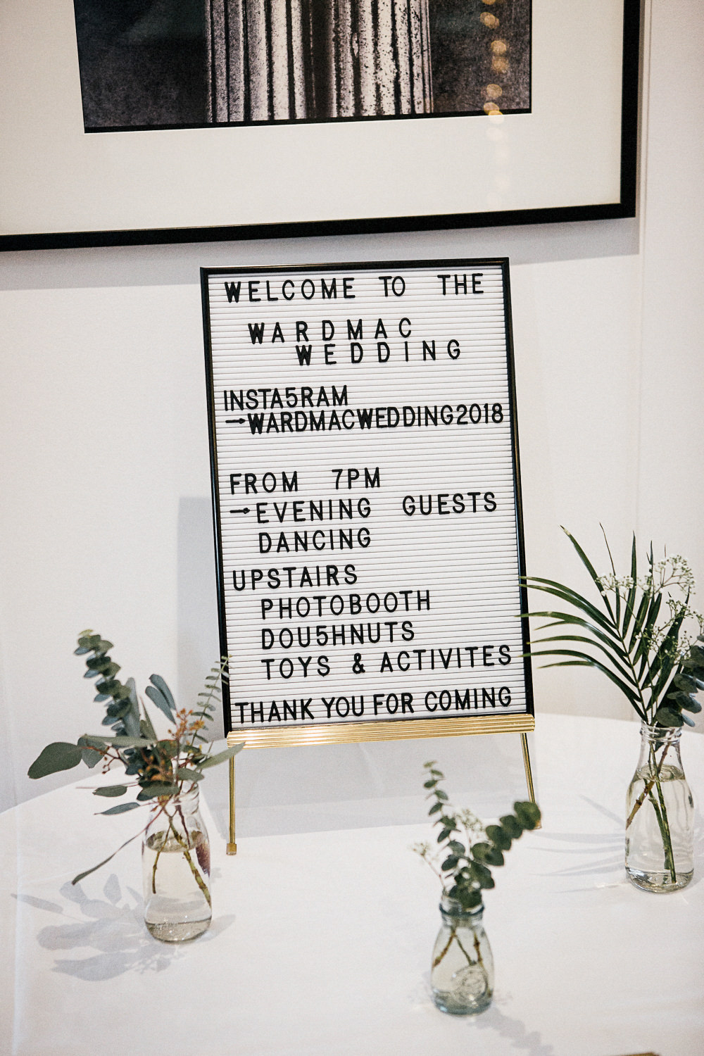 Peg Board Sign Orleans House Gallery Wedding My Beautiful Bride Photography