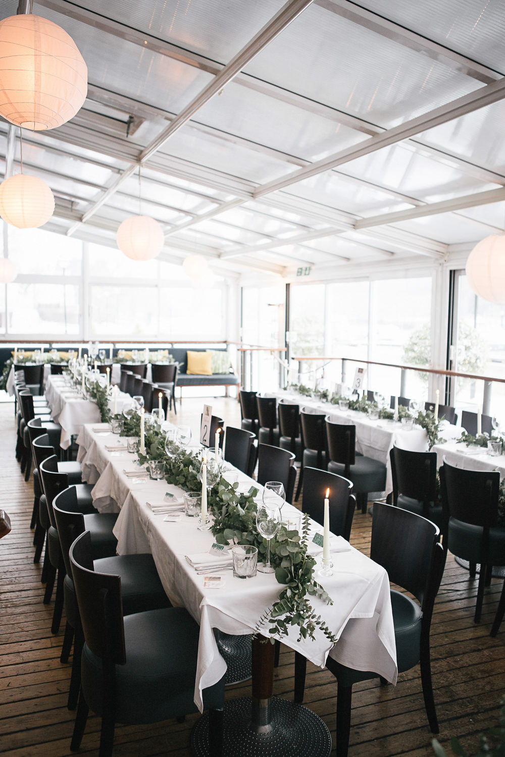 Long Tables Greenery Foliage Runner Swag Garland Lanterns Orleans House Gallery Wedding My Beautiful Bride Photography