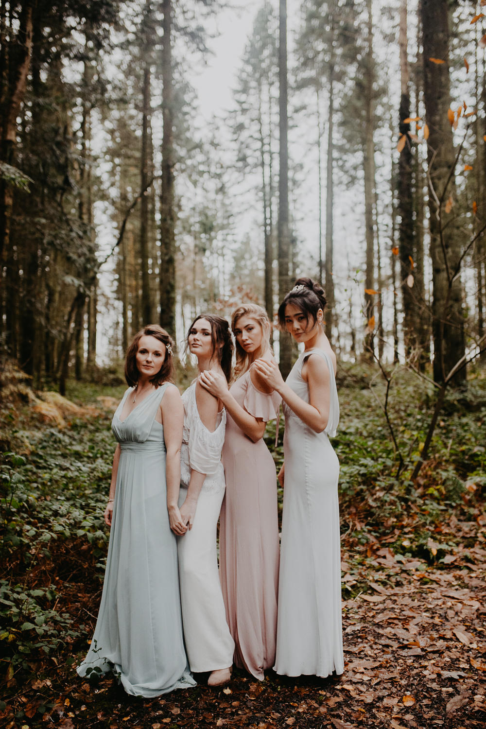 Outdoor Woodland Wedding Ideas Geometric Meraki Wedding Photography