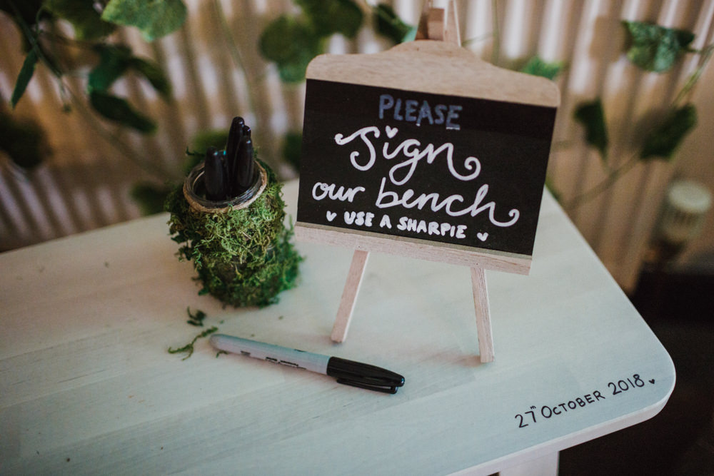 Wish Wishes Box Frame Guest Book Bench Guest Book Ox Pasture Hall Wedding Photography34