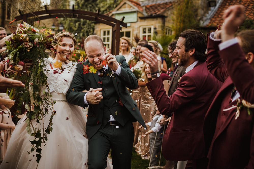 Confetti Throw Ox Pasture Hall Wedding Photography34