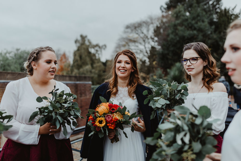 Autumn Flowers Bouquet Eucalyptus Bride Bridal Bridesmaids Sun Pavilion Wedding Stevie Jay Photography