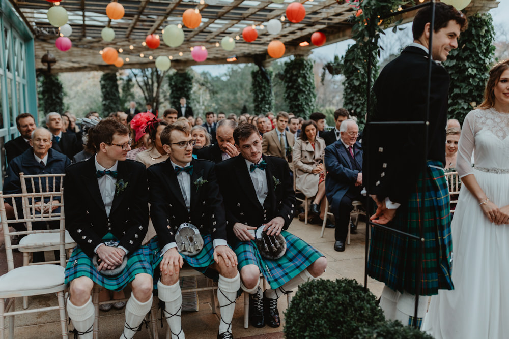 Kilt Groomsmen Sun Pavilion Wedding Stevie Jay Photography