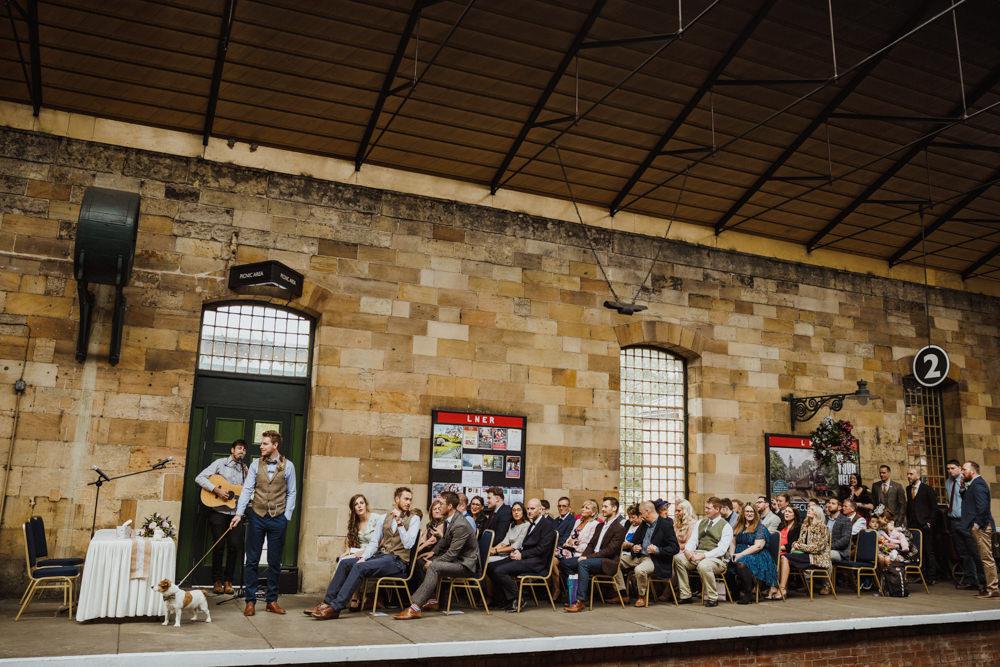 Train Station Harry Potter Wedding Photography34