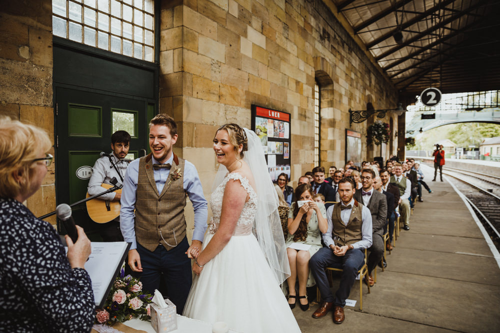 Train Station Harry Potter Wedding Photography34