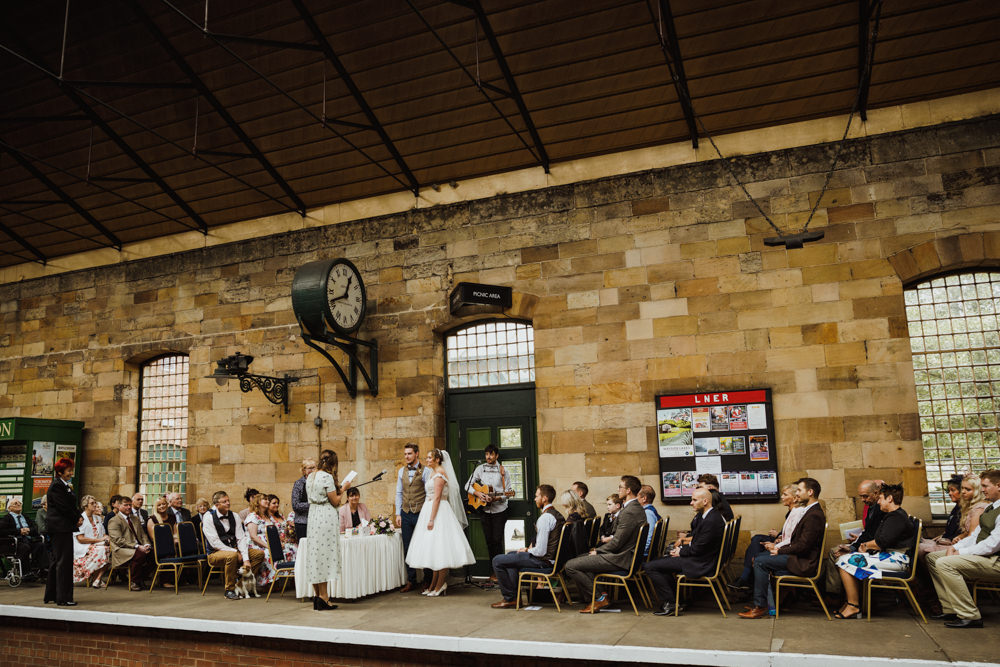 Train Station Harry Potter Wedding Photography34