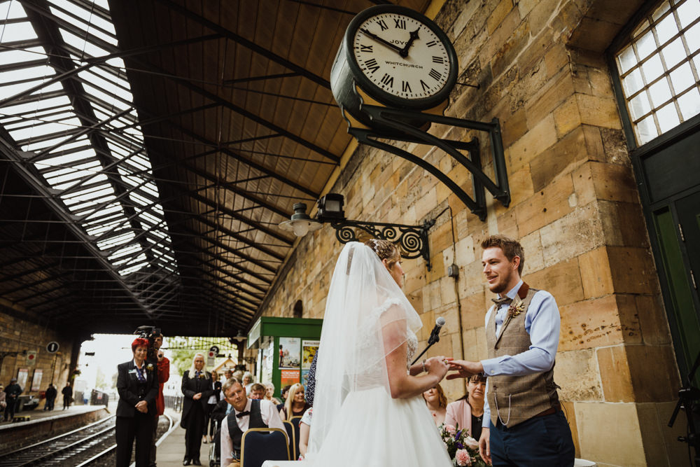 Train Station Harry Potter Wedding Photography34
