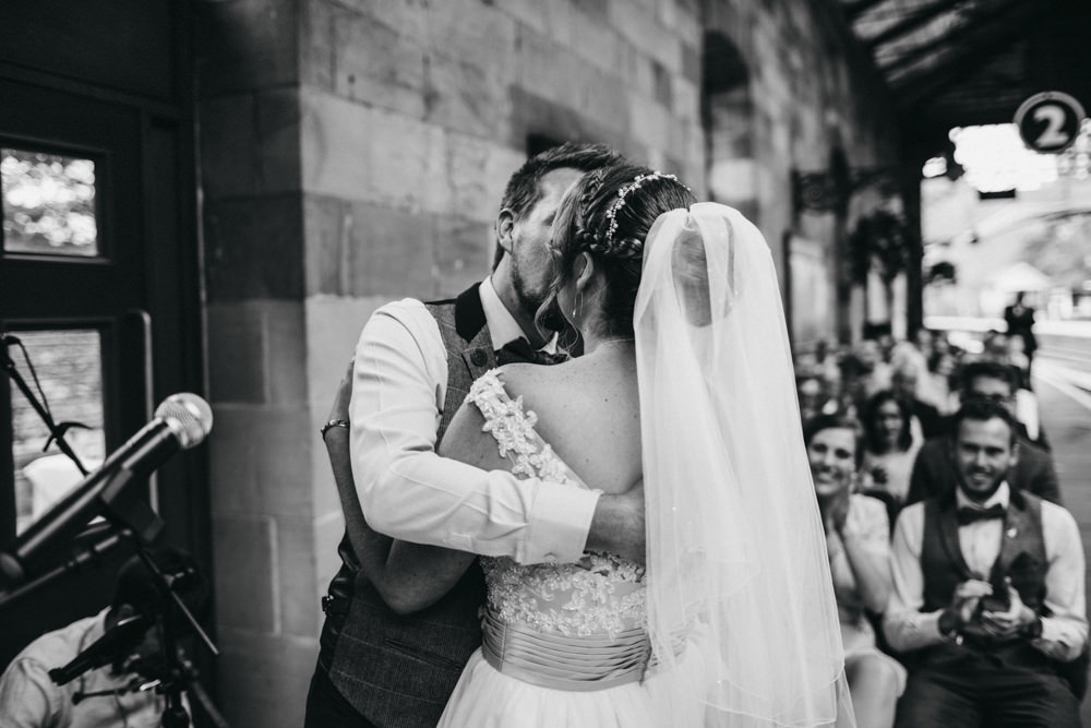 Train Station Harry Potter Wedding Photography34