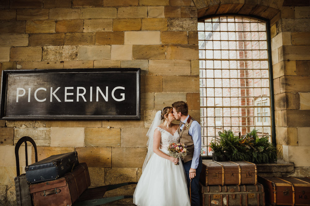 Train Station Harry Potter Wedding Photography34