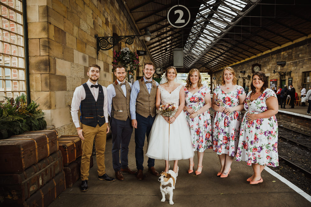 Train Station Harry Potter Wedding Photography34