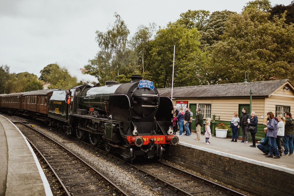 Train Station Harry Potter Wedding Photography34