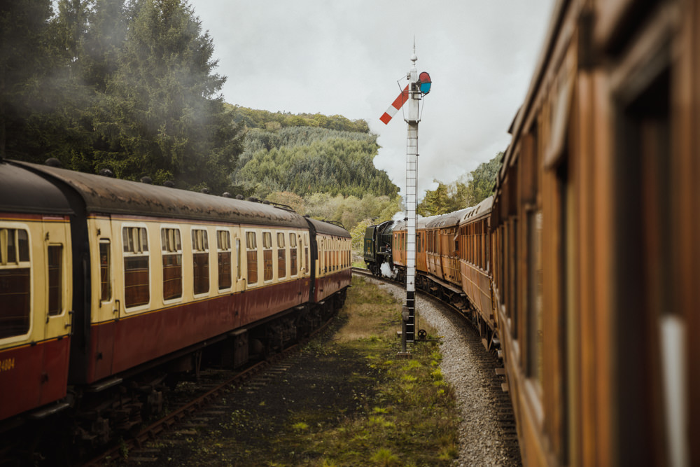 Train Station Harry Potter Wedding Photography34