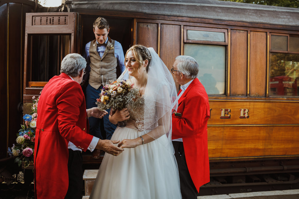 Train Station Harry Potter Wedding Photography34