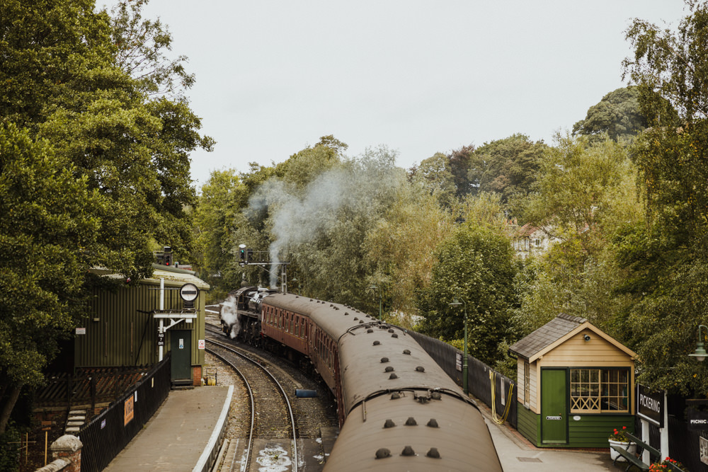 Train Station Harry Potter Wedding Photography34