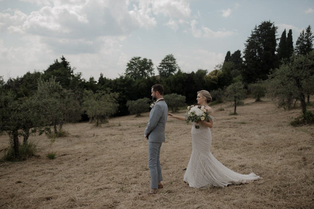 First Look Tuscany Destination Wedding ZONZO