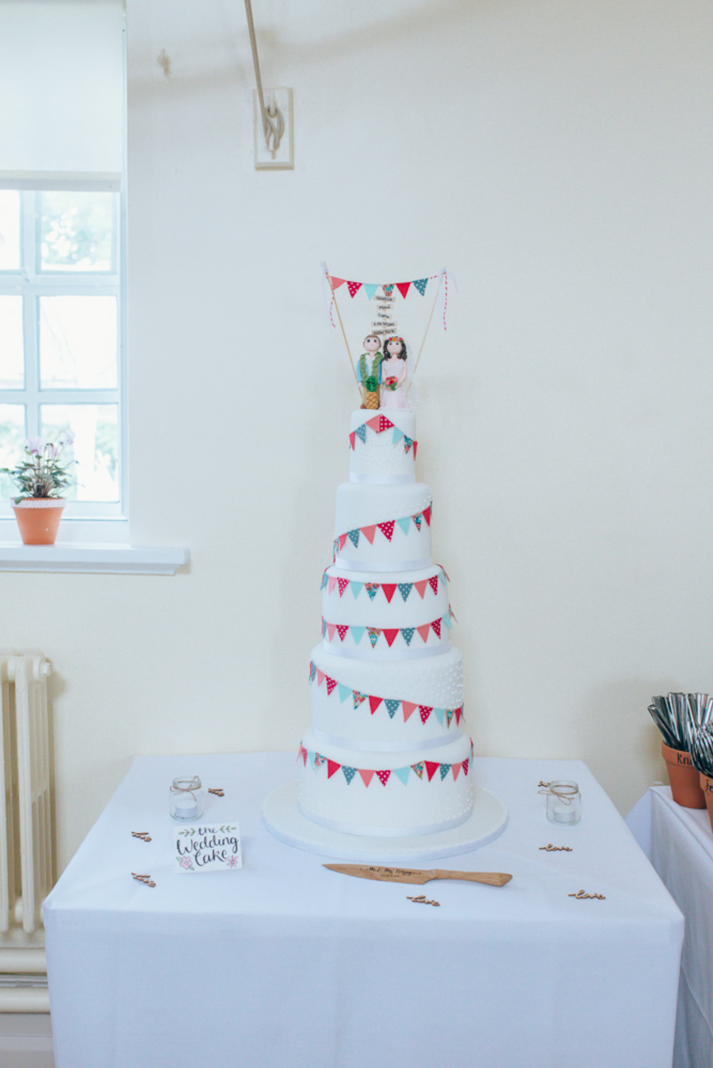 Binting Cake Village Hall Wedding Samantha Kay Photography