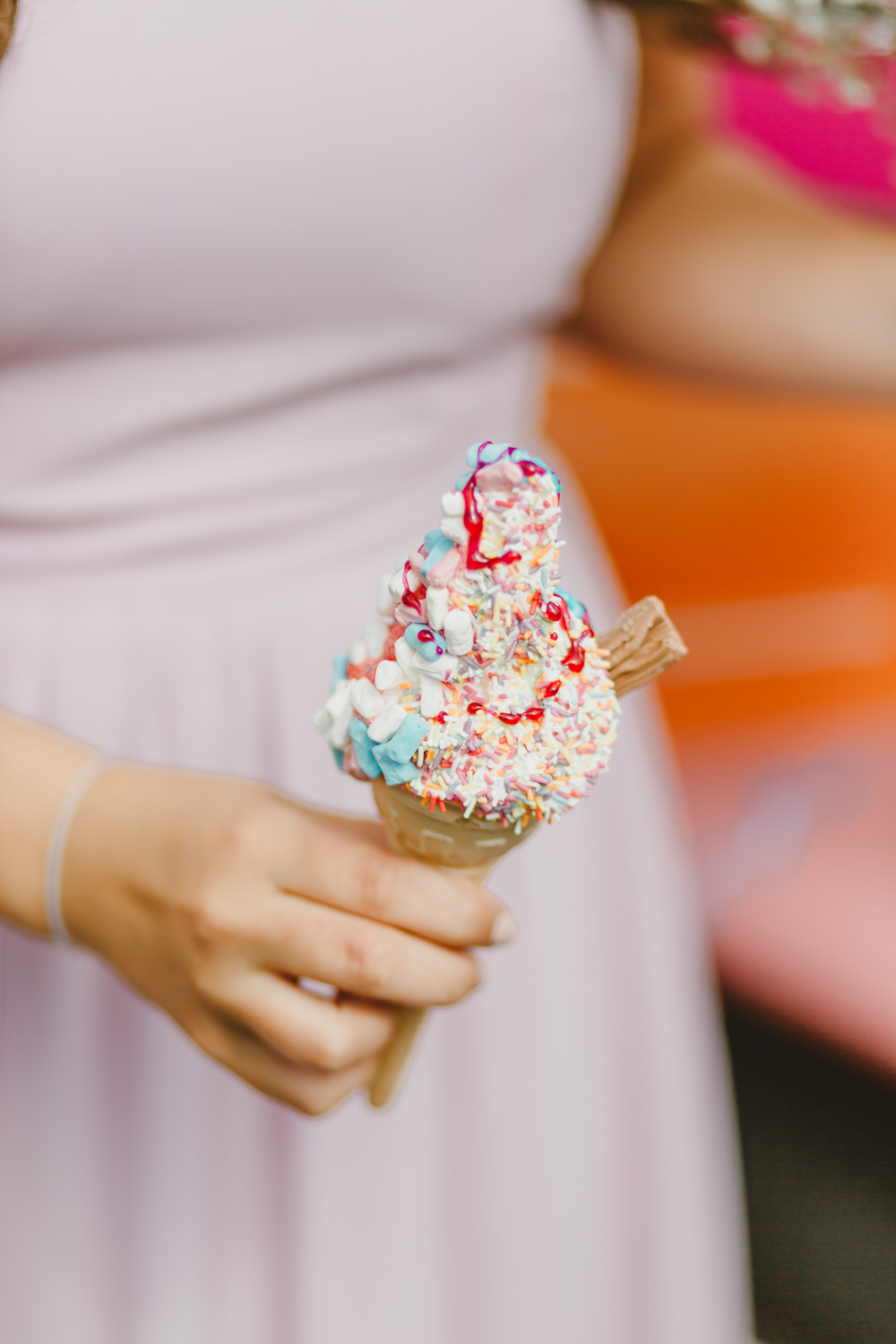 Ice Cream Cone Wylam Brewery Wedding Amy Lou Photography
