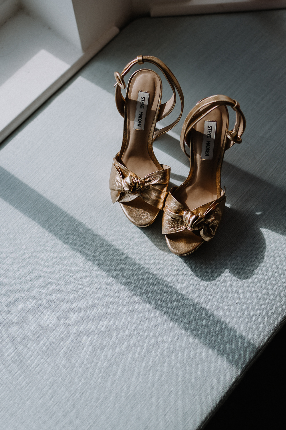 Gold Platforms Shoes Bride Bridal Botanical Industrial Wedding Caitlin and Jones Photography