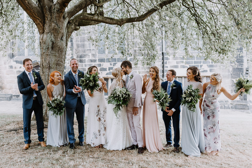 Botanical Industrial Wedding Caitlin and Jones Photography