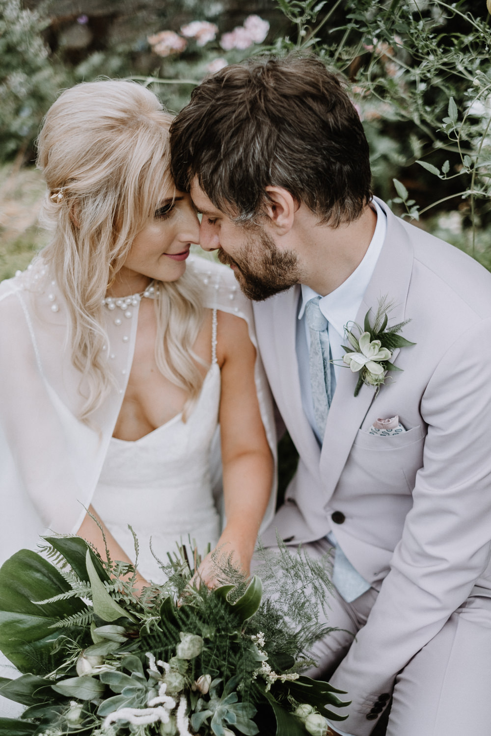 Botanical Industrial Wedding Caitlin and Jones Photography