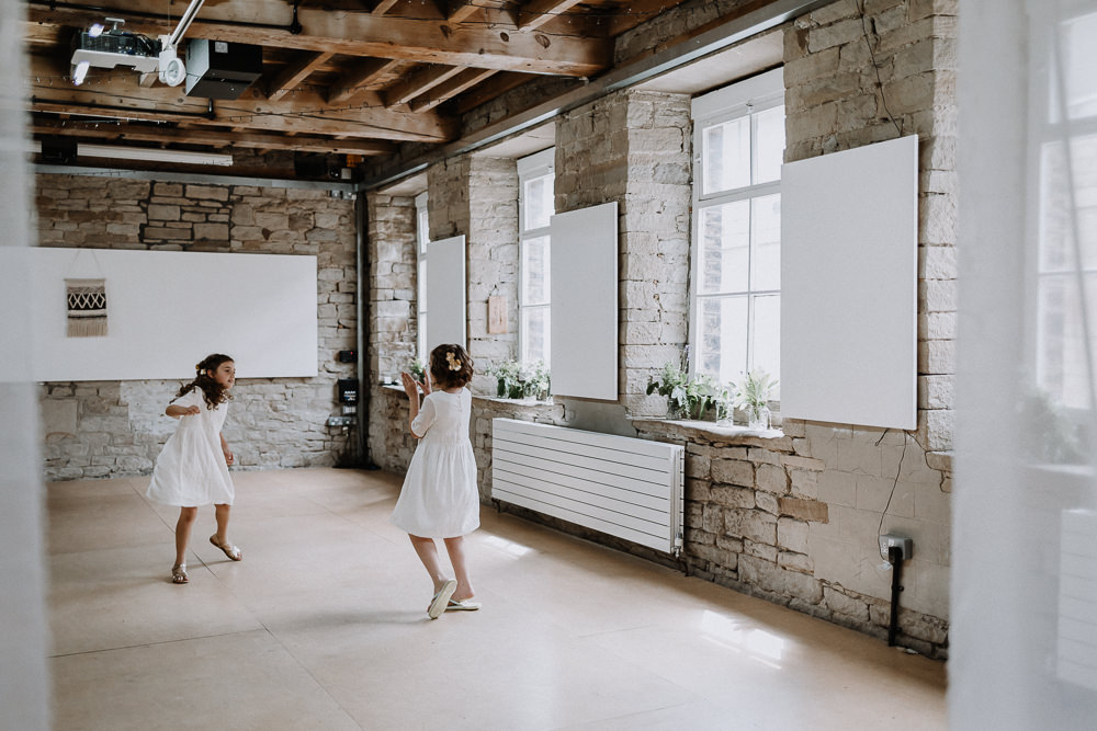 Botanical Industrial Wedding Caitlin and Jones Photography