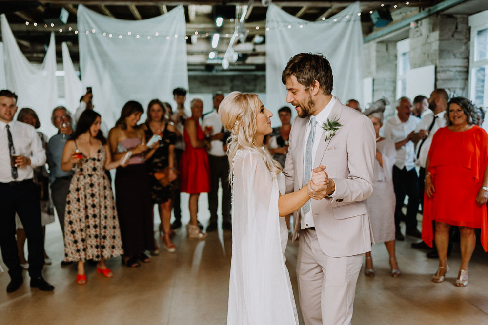 Botanical Industrial Wedding Caitlin and Jones Photography