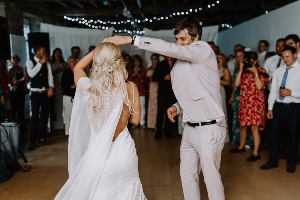 Botanical Industrial Wedding Caitlin and Jones Photography