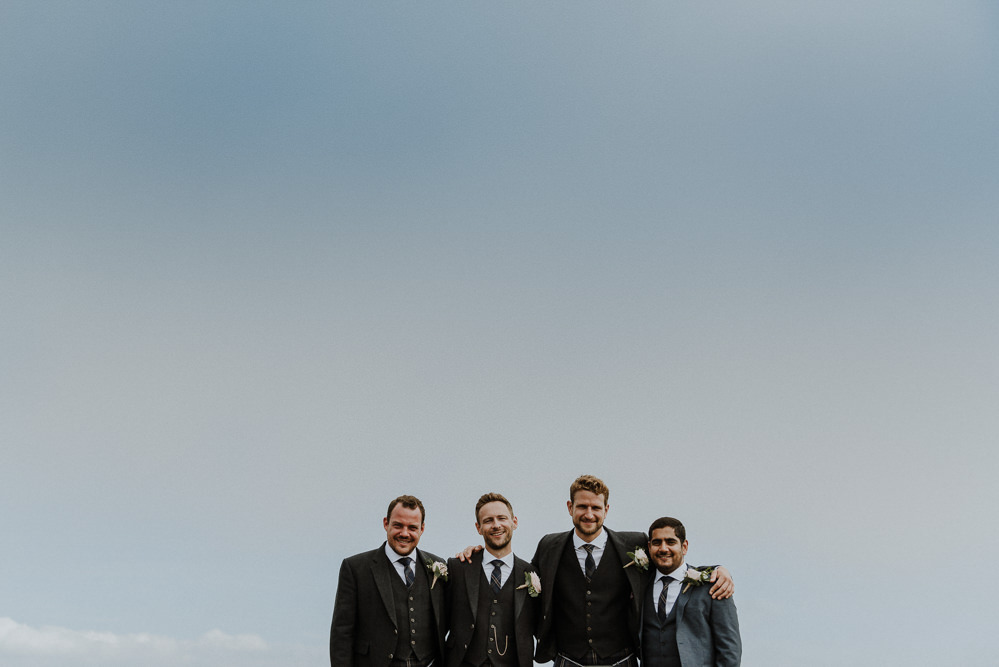 Groom Style Suit Kilt Tartan Groomsmen Bre Pen Farm Wedding Nick Walker Photography