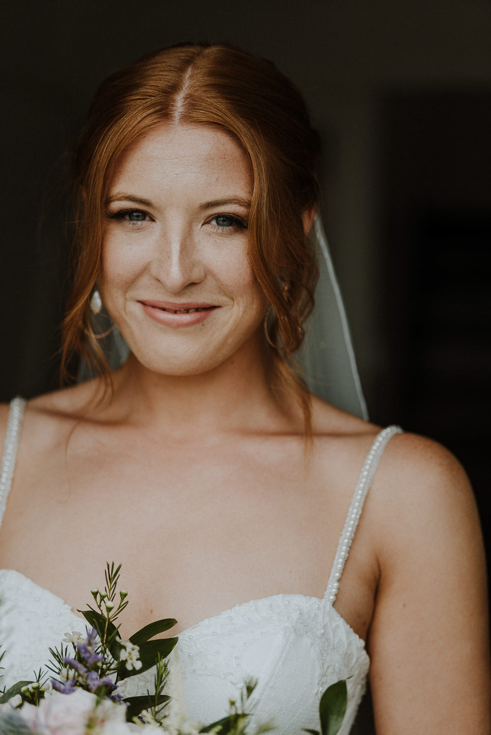 Bride Bridal Make Up Bre Pen Farm Wedding Nick Walker Photography