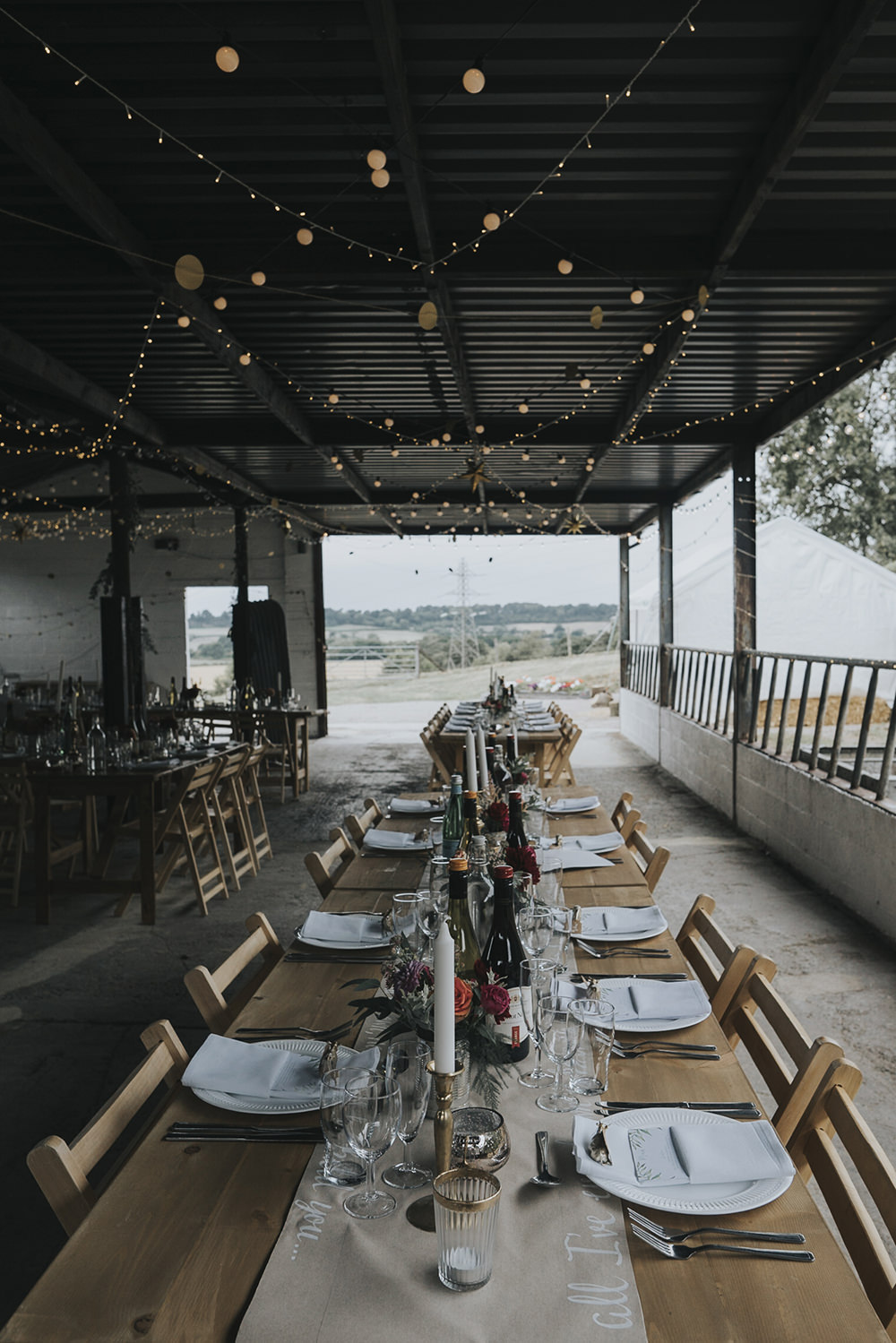 Celestial Cow Shed Wedding Tora Baker Photography
