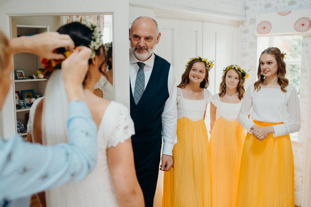 Colourful Stretch Tent Wedding Peter Mackey Photography
