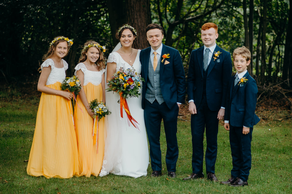Colourful Stretch Tent Wedding Peter Mackey Photography