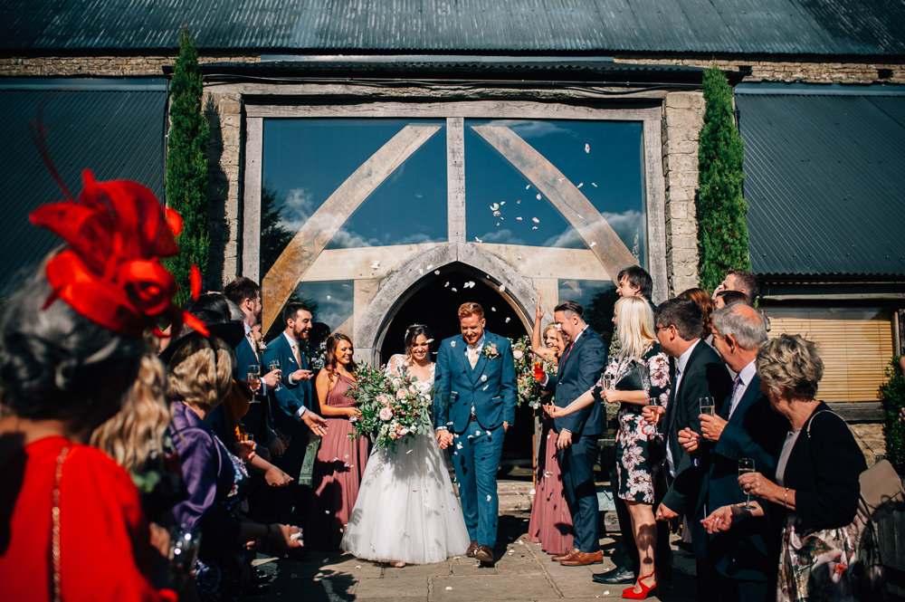 Confetti Cripps Barn Wedding Isobel Murphy Photography