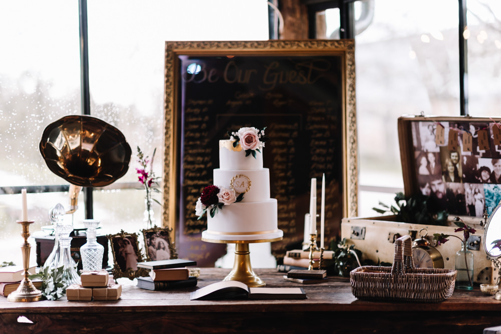 Cake Table Decor Dewsall Court Wedding Oobaloos Photography