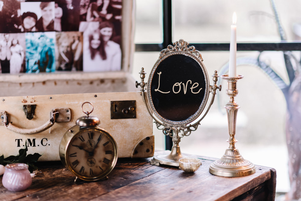 Candle Decor Chalk Black Board Sign Love Dewsall Court Wedding Oobaloos Photography