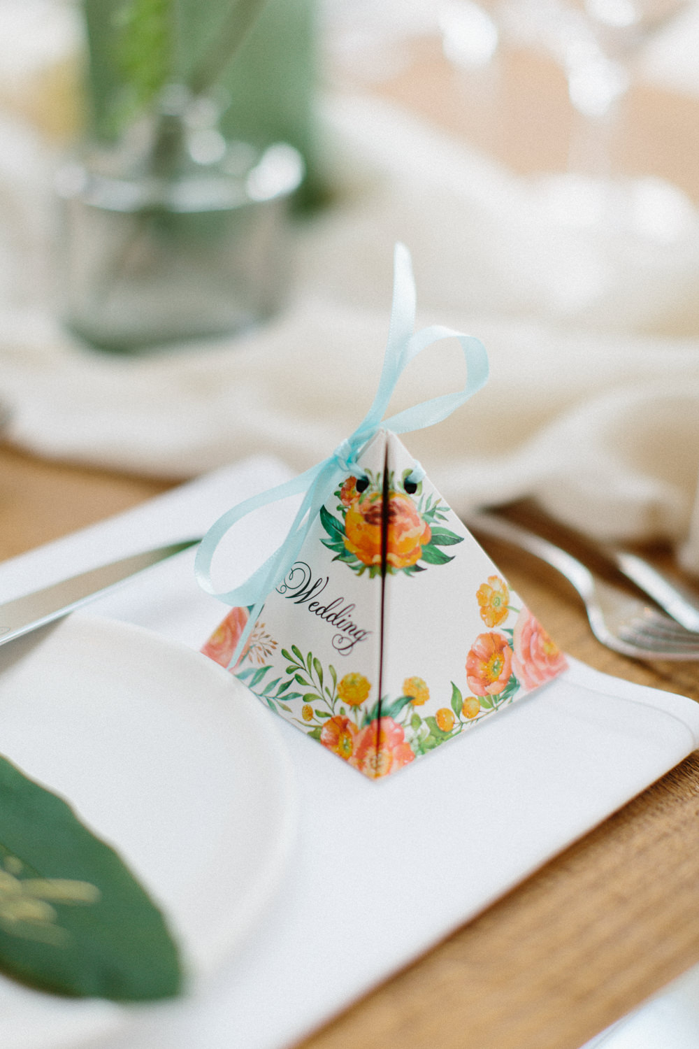 Pyramid Favour Garden Ceremony Wedding Melissa Beattie Photography