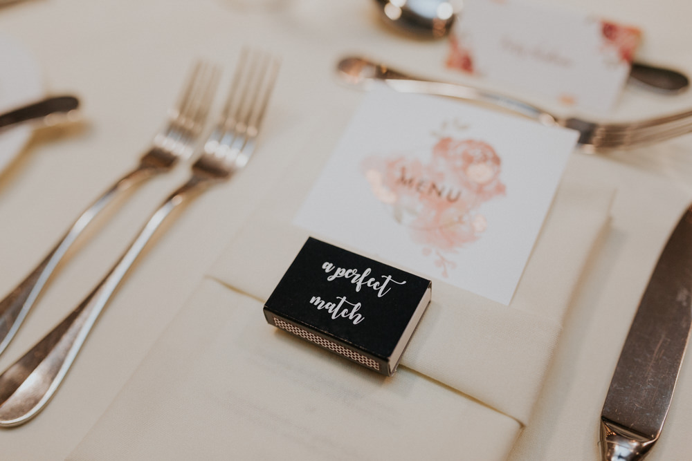 A Perfect Match Box Favours Gaynes Park Wedding Kate Gray Photography