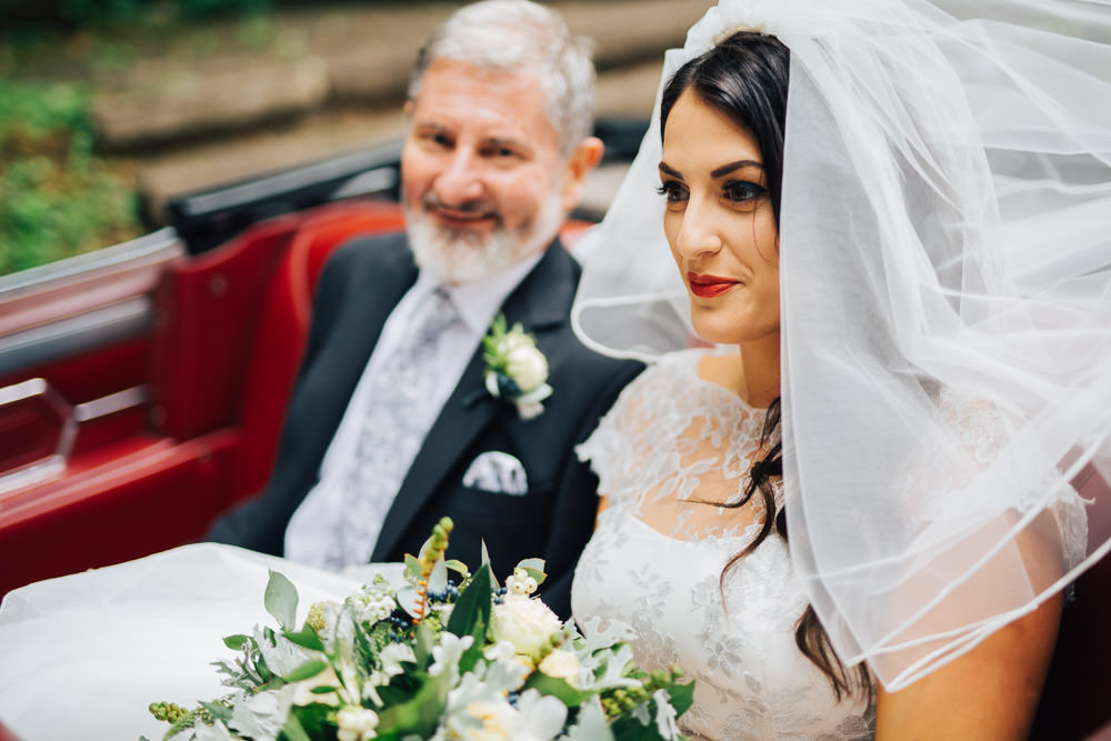 Bride Bridal Veil Monmouth Priory Wedding Loveseen Photography
