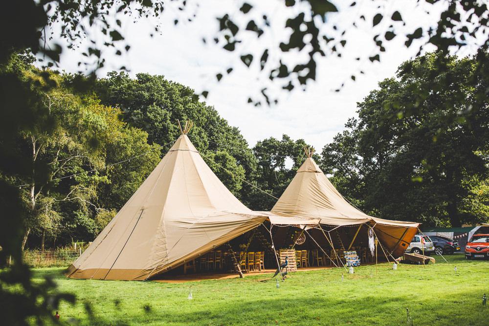 Tipi Moors Valley Country Park Wedding Livvy Hukins Photography