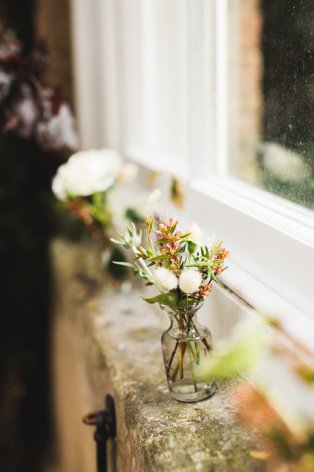 Bottle Flowers Decor Orangery Wedding Ideas Cat Lane Weddings