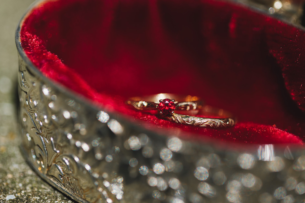 Ruby Engagement Ring Orangery Wedding Ideas Cat Lane Weddings