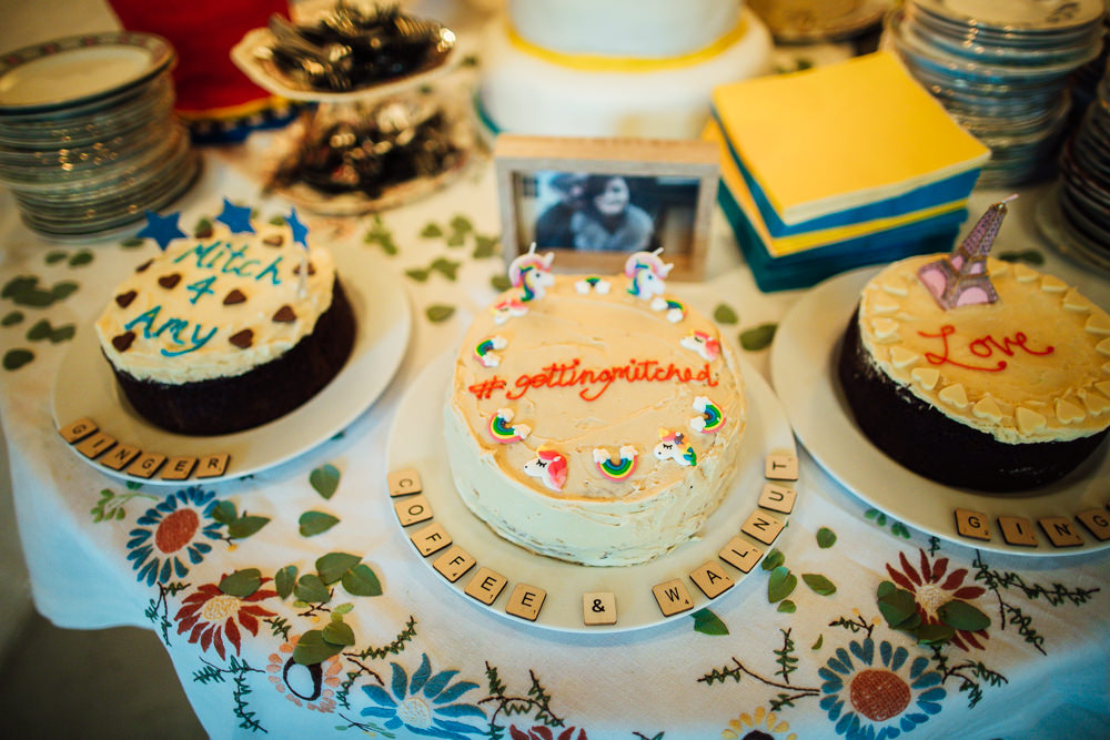 Cake Table Desserts Paintworks Wedding Matt Willis Photography