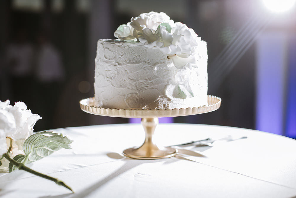 White Buttercream Cake Portugal Destination Wedding Ana Parker Photography