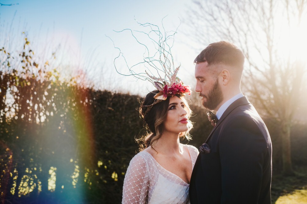 Romantic Wedding Ideas Neon Lighting Kate McCarthy Photography