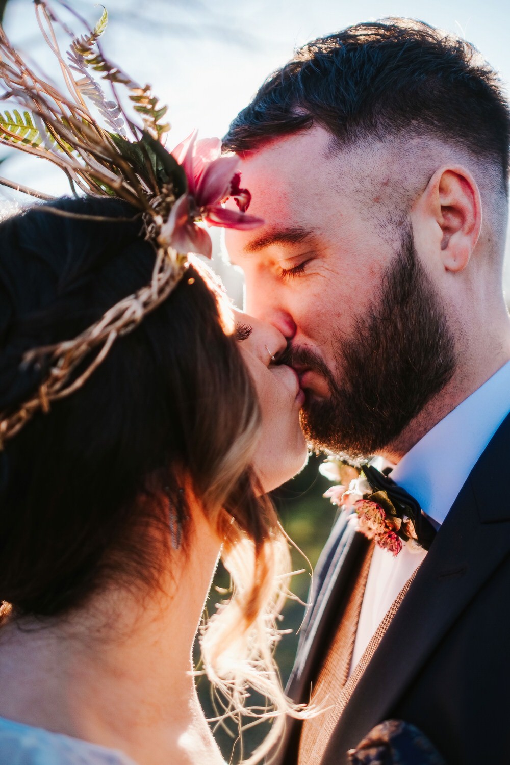 Romantic Wedding Ideas Neon Lighting Kate McCarthy Photography