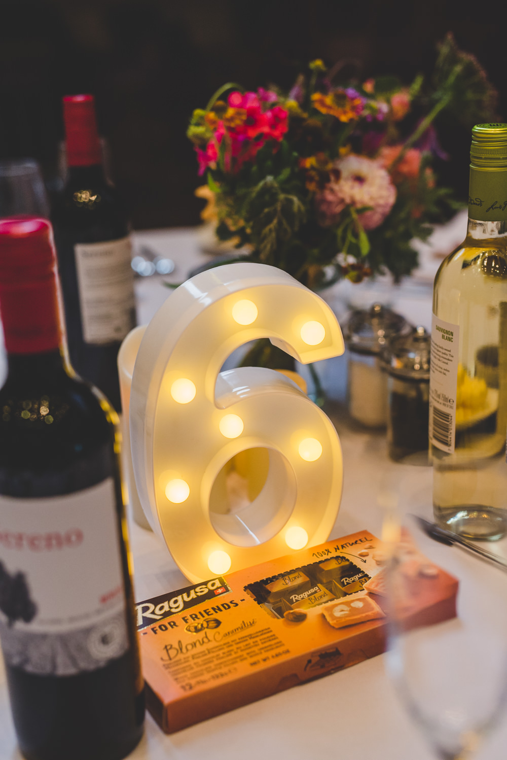 Light Up Number Circus Bulb Table Victoria Gallery Museum Wedding Emma Hillier Photography