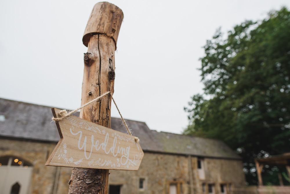 Wooden Wedding Direction Sign Wyresdale Park Wedding Lisa Howard Photography