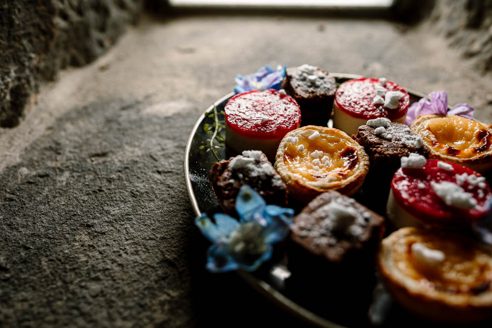 Desserts Pudding Blossom Barn Wedding Ideas Hayley Baxter Photography