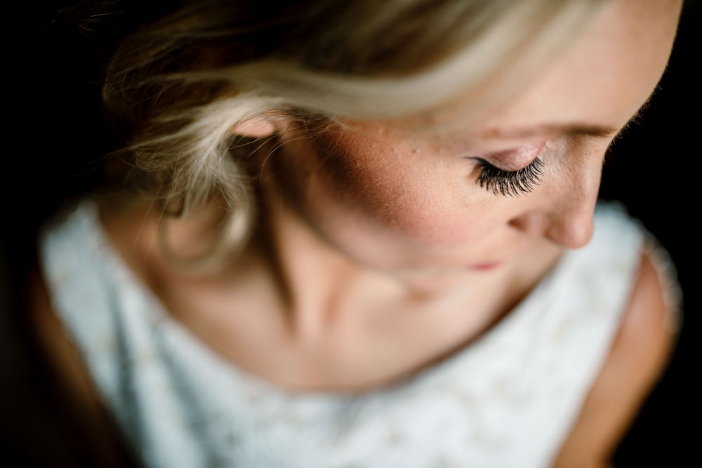 Bride Bridal Make Up Beauty Blossom Barn Wedding Ideas Hayley Baxter Photography